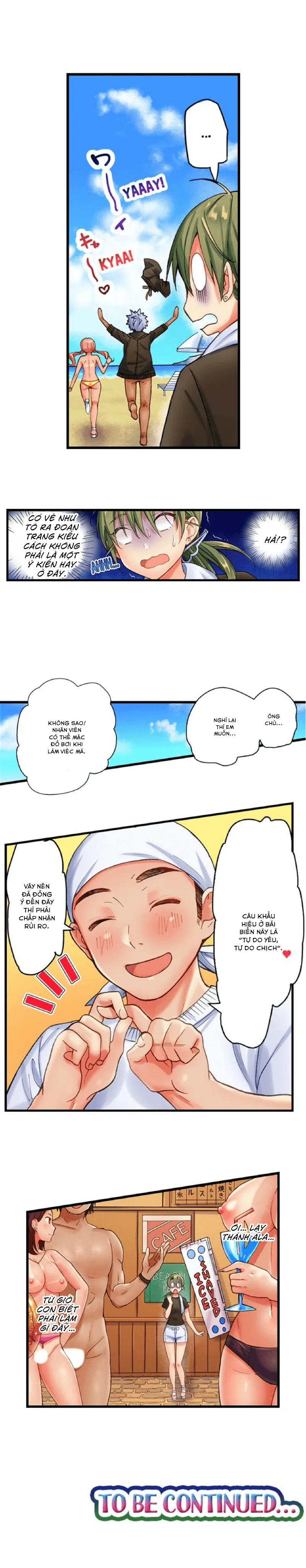 HentaiVN.net - Ảnh 9 - Cô gái trong trắng lên đỉnh tại bãi biển khoả thân! [A chaste girls climax at a nudist beach] - Chap 1