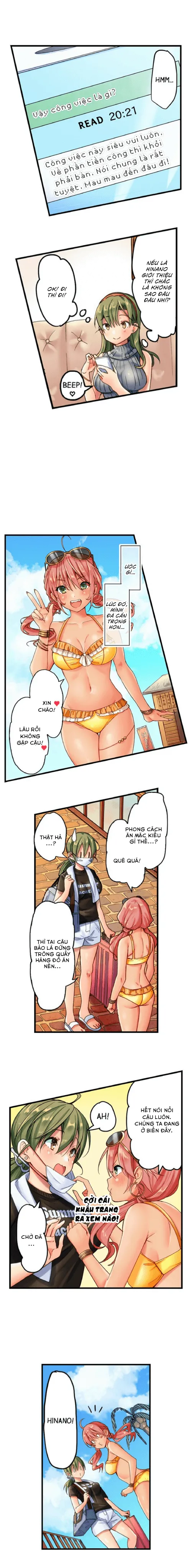 HentaiVN.net - Ảnh 6 - Cô gái trong trắng lên đỉnh tại bãi biển khoả thân! [A chaste girls climax at a nudist beach] - Chap 1