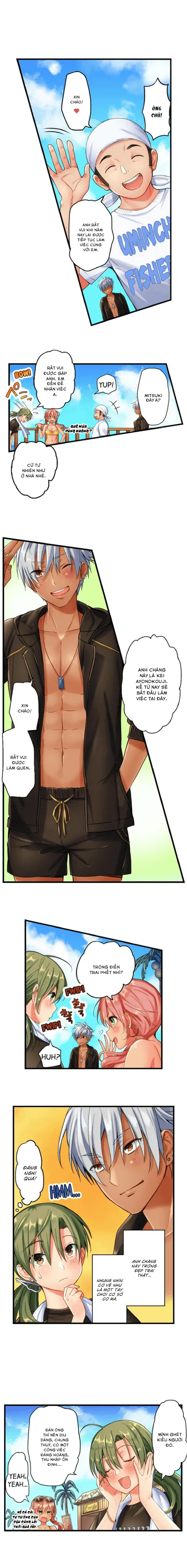 HentaiVN.net - Ảnh 7 - Cô gái trong trắng lên đỉnh tại bãi biển khoả thân! [A chaste girls climax at a nudist beach] - Chap 1