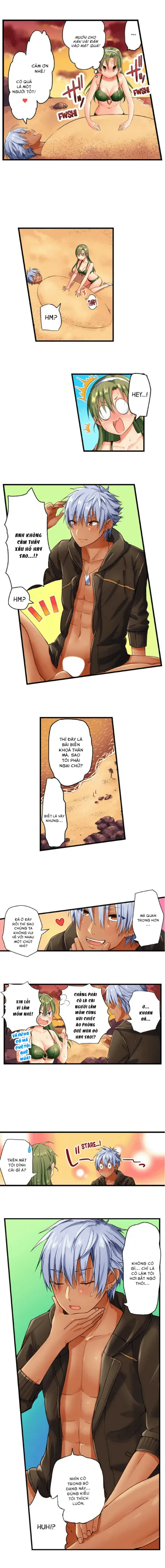HentaiVN.net - Ảnh 5 - Cô gái trong trắng lên đỉnh tại bãi biển khoả thân! [A chaste girls climax at a nudist beach] - Chap 2