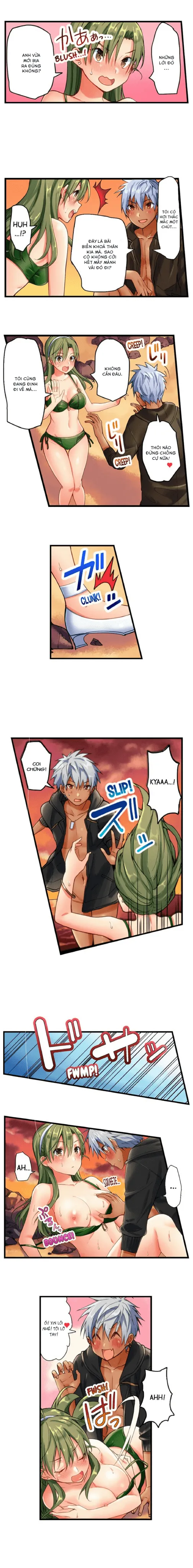 HentaiVN.net - Ảnh 6 - Cô gái trong trắng lên đỉnh tại bãi biển khoả thân! [A chaste girls climax at a nudist beach] - Chap 2