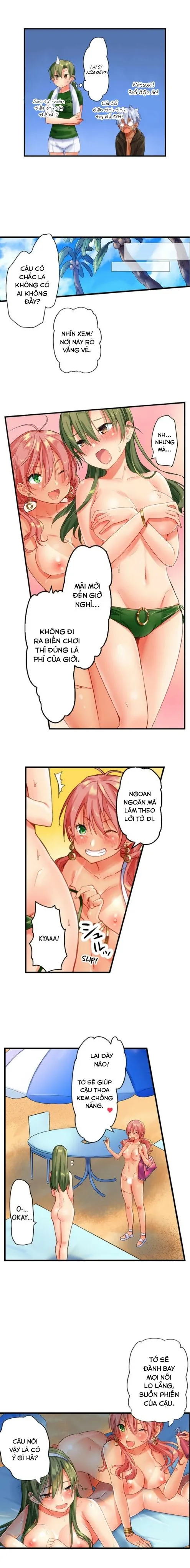 HentaiVN.net - Ảnh 6 - Cô gái trong trắng lên đỉnh tại bãi biển khoả thân! [A chaste girls climax at a nudist beach] - Chap 4