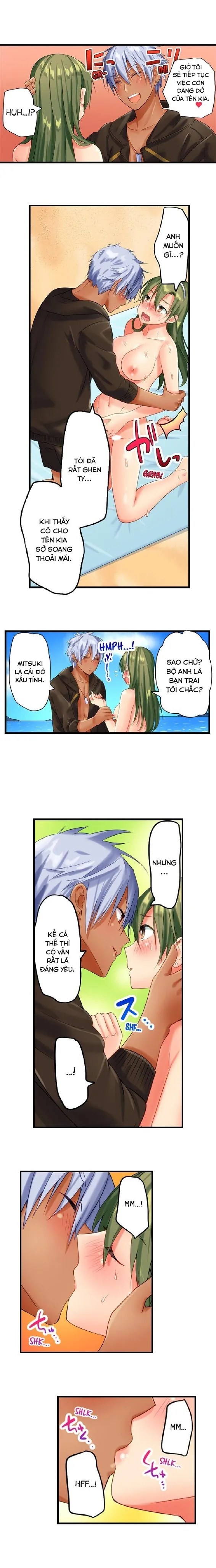 HentaiVN.net - Ảnh 10 - Cô gái trong trắng lên đỉnh tại bãi biển khoả thân! [A chaste girls climax at a nudist beach] - Chap 5