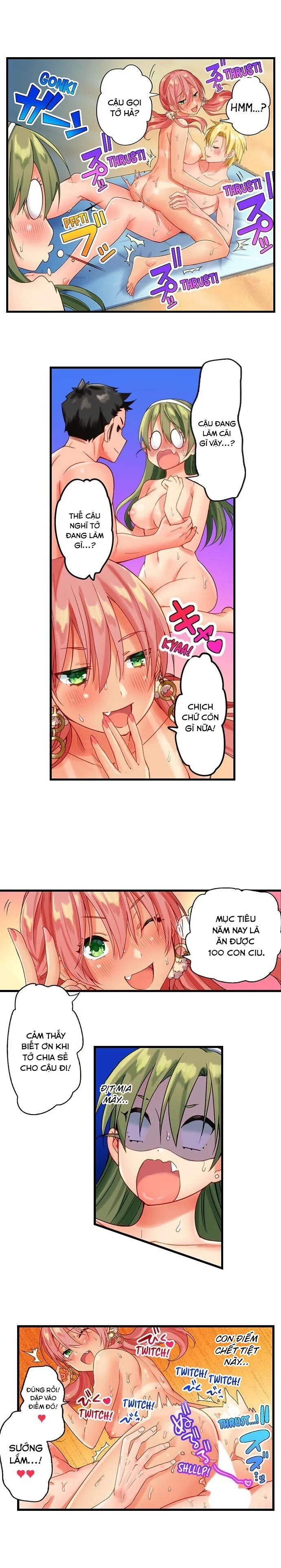 HentaiVN.net - Ảnh 5 - Cô gái trong trắng lên đỉnh tại bãi biển khoả thân! [A chaste girls climax at a nudist beach] - Chap 5