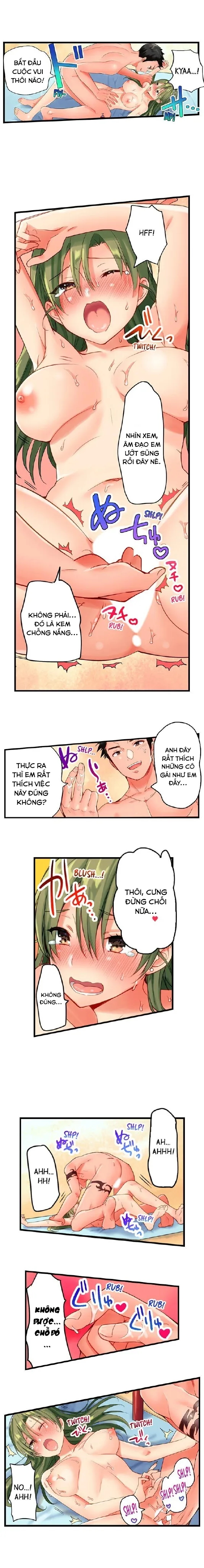 HentaiVN.net - Ảnh 6 - Cô gái trong trắng lên đỉnh tại bãi biển khoả thân! [A chaste girls climax at a nudist beach] - Chap 5