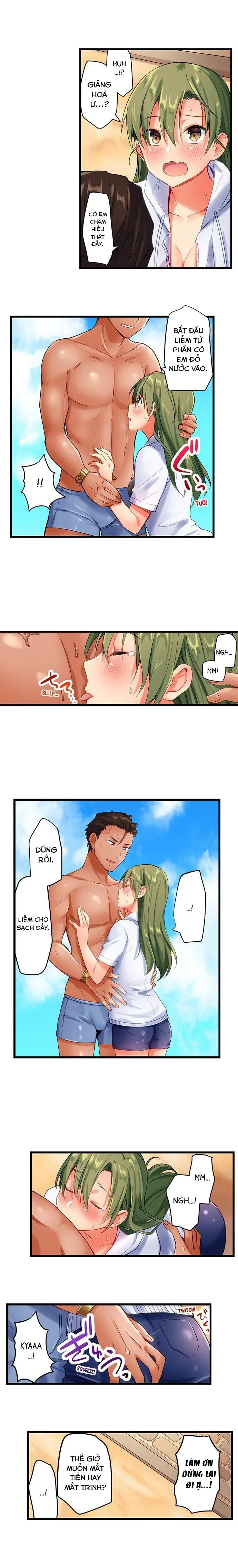 HentaiVN.net - Ảnh 9 - Cô gái trong trắng lên đỉnh tại bãi biển khoả thân! [A chaste girls climax at a nudist beach] - Chap 7
