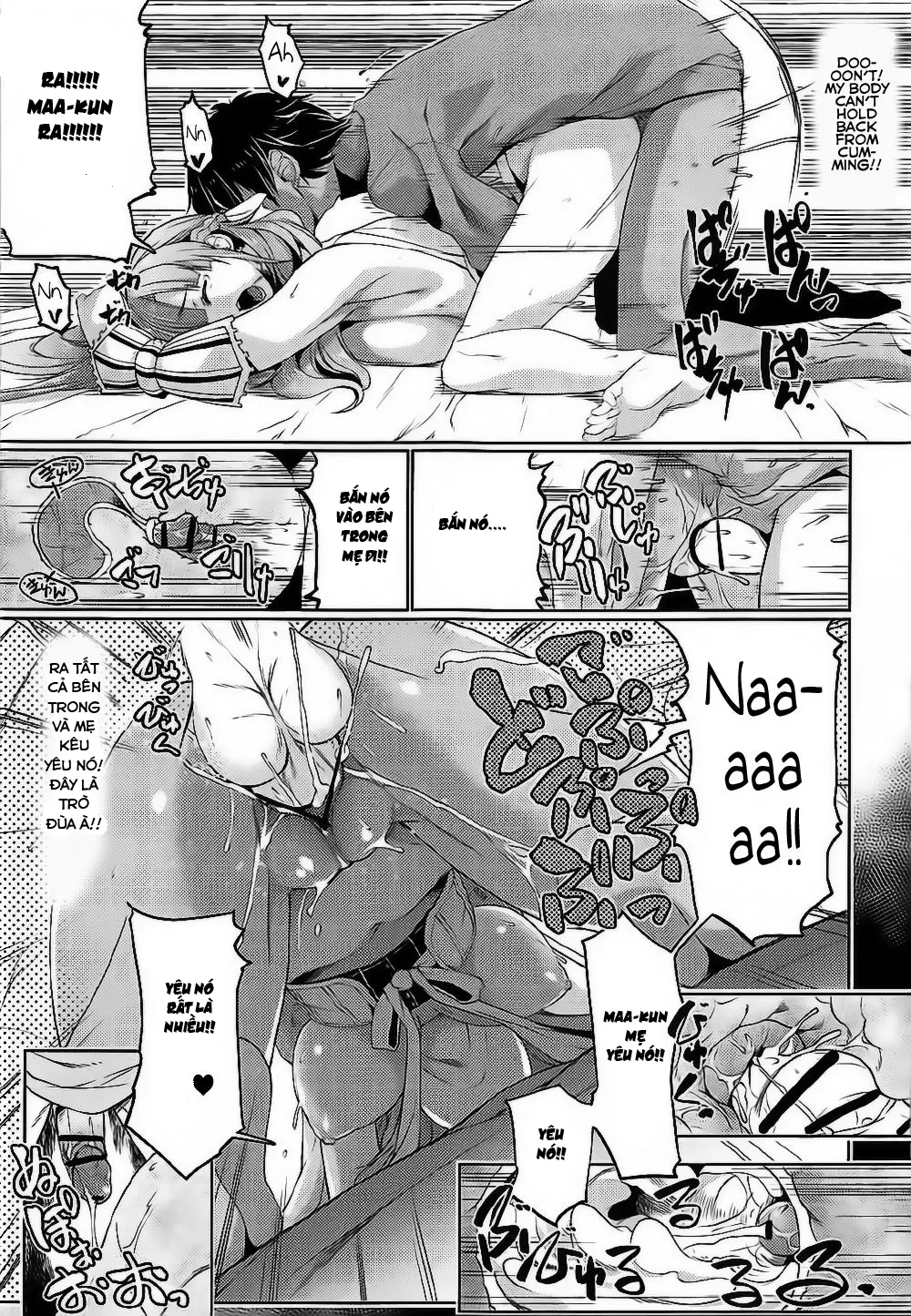 HentaiVN.net - Ảnh 16 - Tsuma Kyou Ikisatsu! Mamako-san!! [Cách mama thương yêu con] - Chap 1