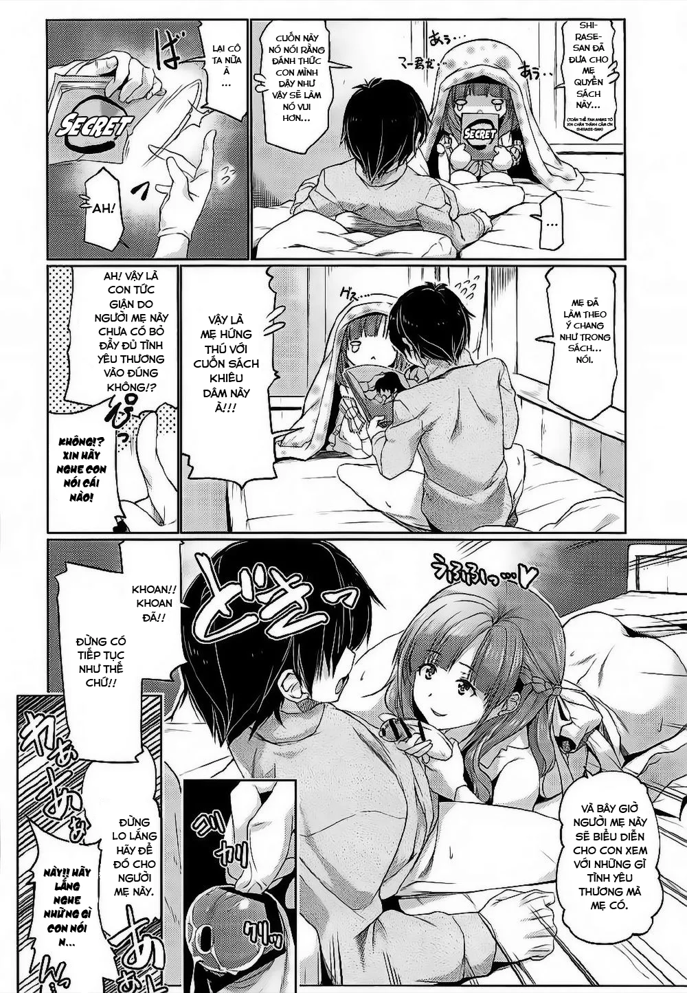 HentaiVN.net - Ảnh 3 - Tsuma Kyou Ikisatsu! Mamako-san!! [Cách mama thương yêu con] - Chap 1