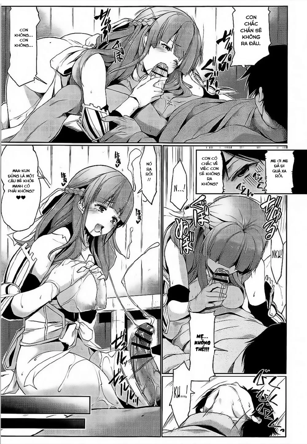 HentaiVN.net - Ảnh 8 - Tsuma Kyou Ikisatsu! Mamako-san!! [Cách mama thương yêu con] - Chap 1