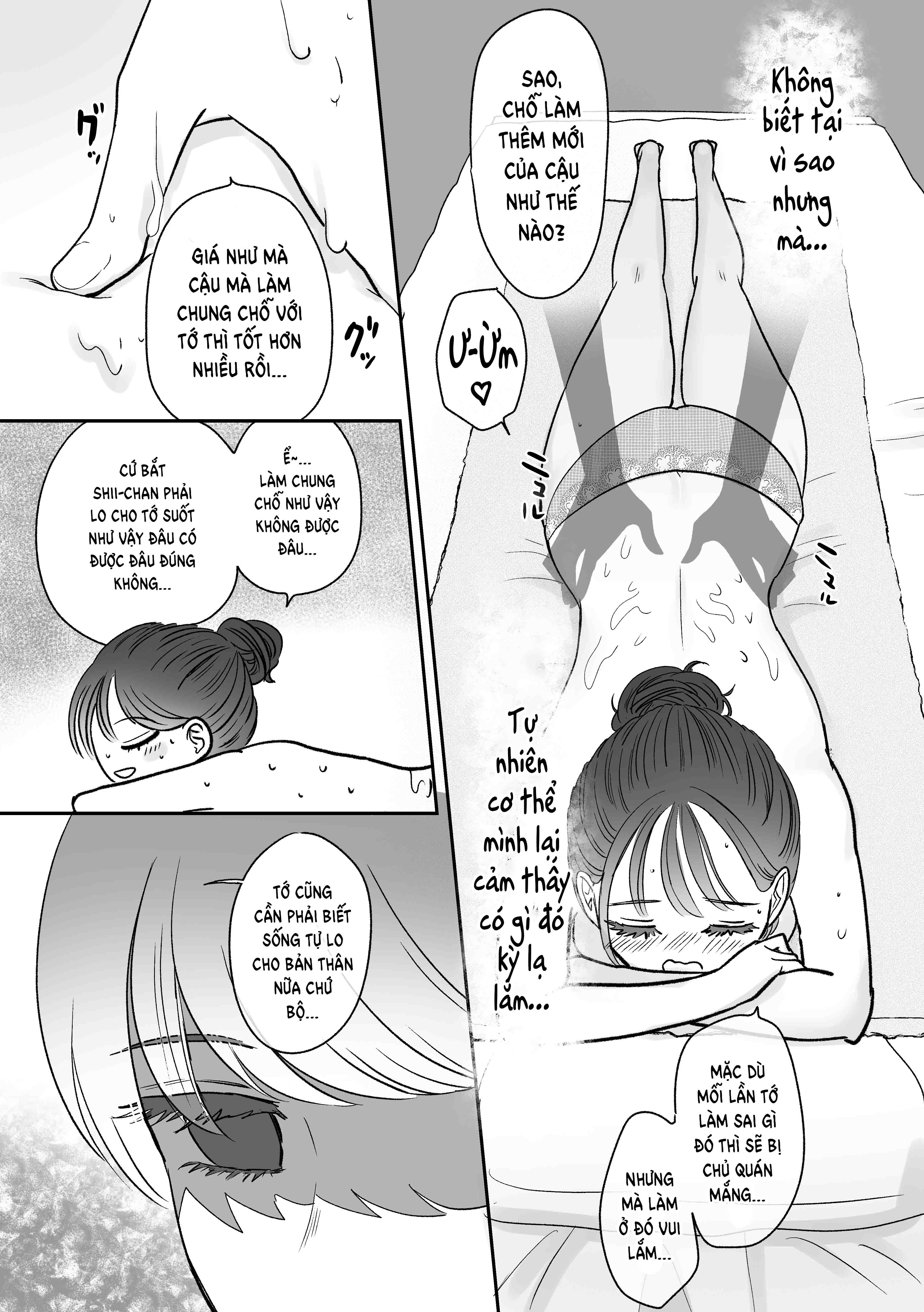 HentaiVN.net - Ảnh 13 - Kế hoạch đi du lịch suối nước nóng đến sáng...♡ Phá hủy tình bạn bằng tình dục bách hợp - Chap 1