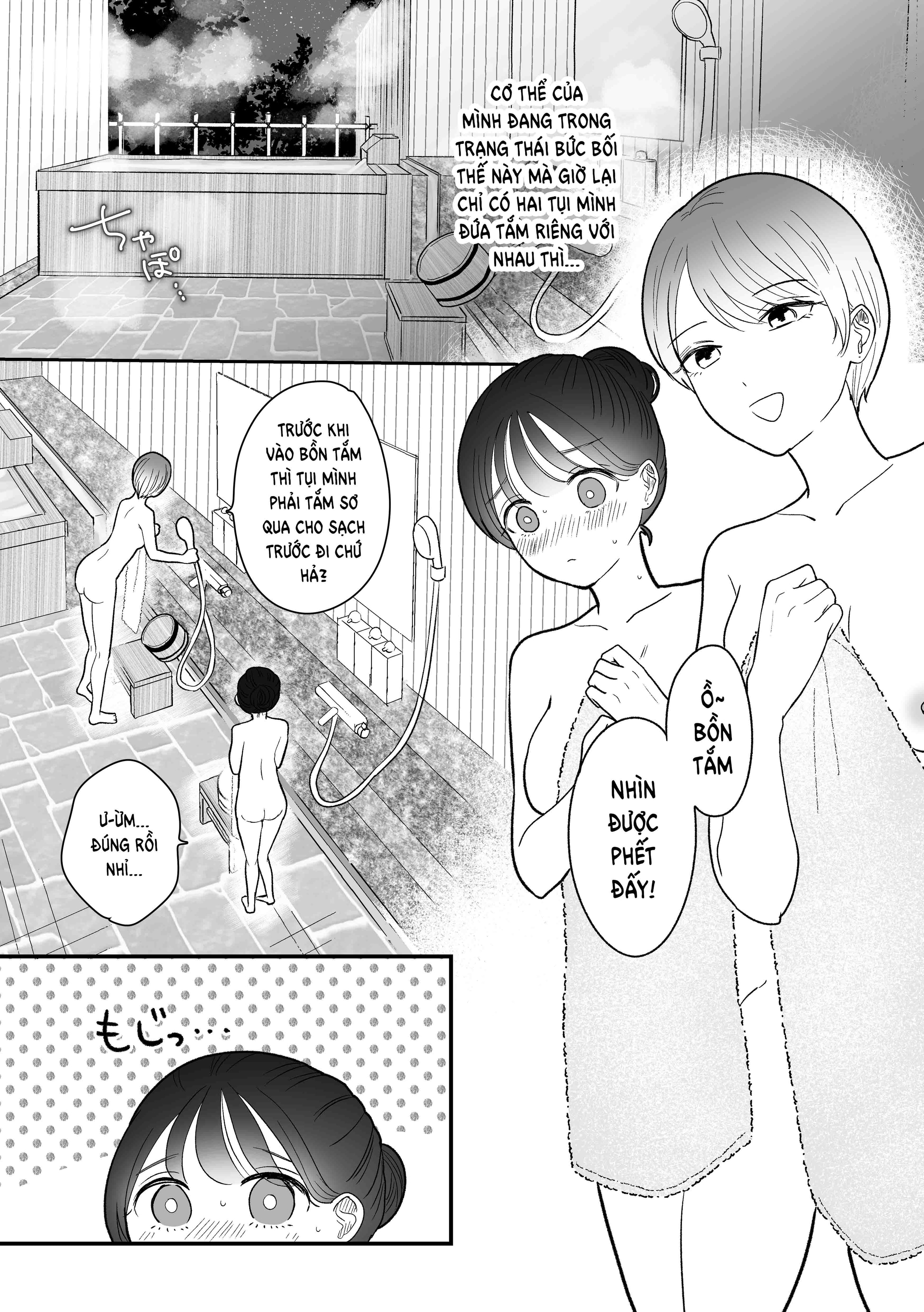 HentaiVN.net - Ảnh 19 - Kế hoạch đi du lịch suối nước nóng đến sáng...♡ Phá hủy tình bạn bằng tình dục bách hợp - Chap 1
