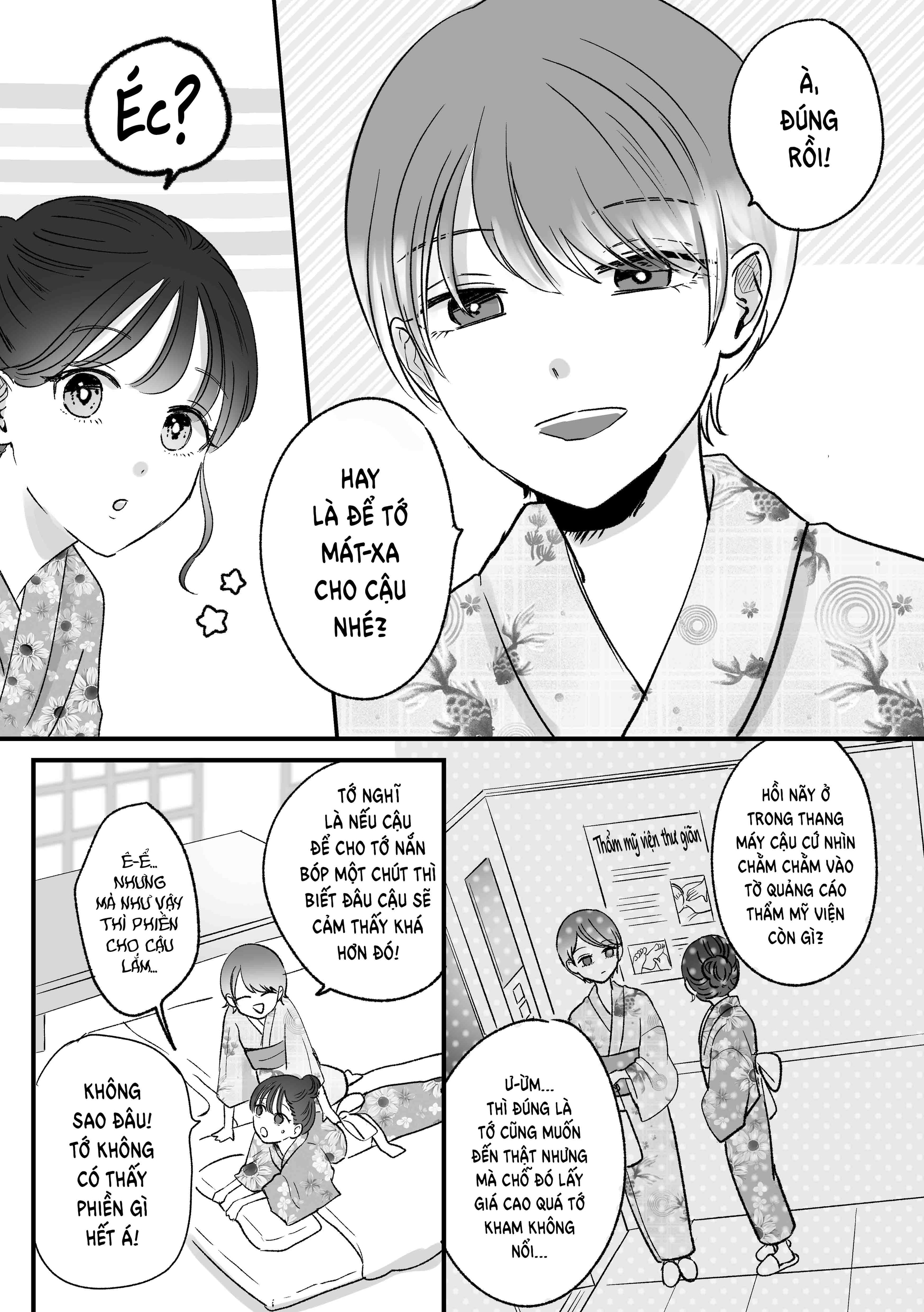 HentaiVN.net - Ảnh 8 - Kế hoạch đi du lịch suối nước nóng đến sáng...♡ Phá hủy tình bạn bằng tình dục bách hợp - Chap 1