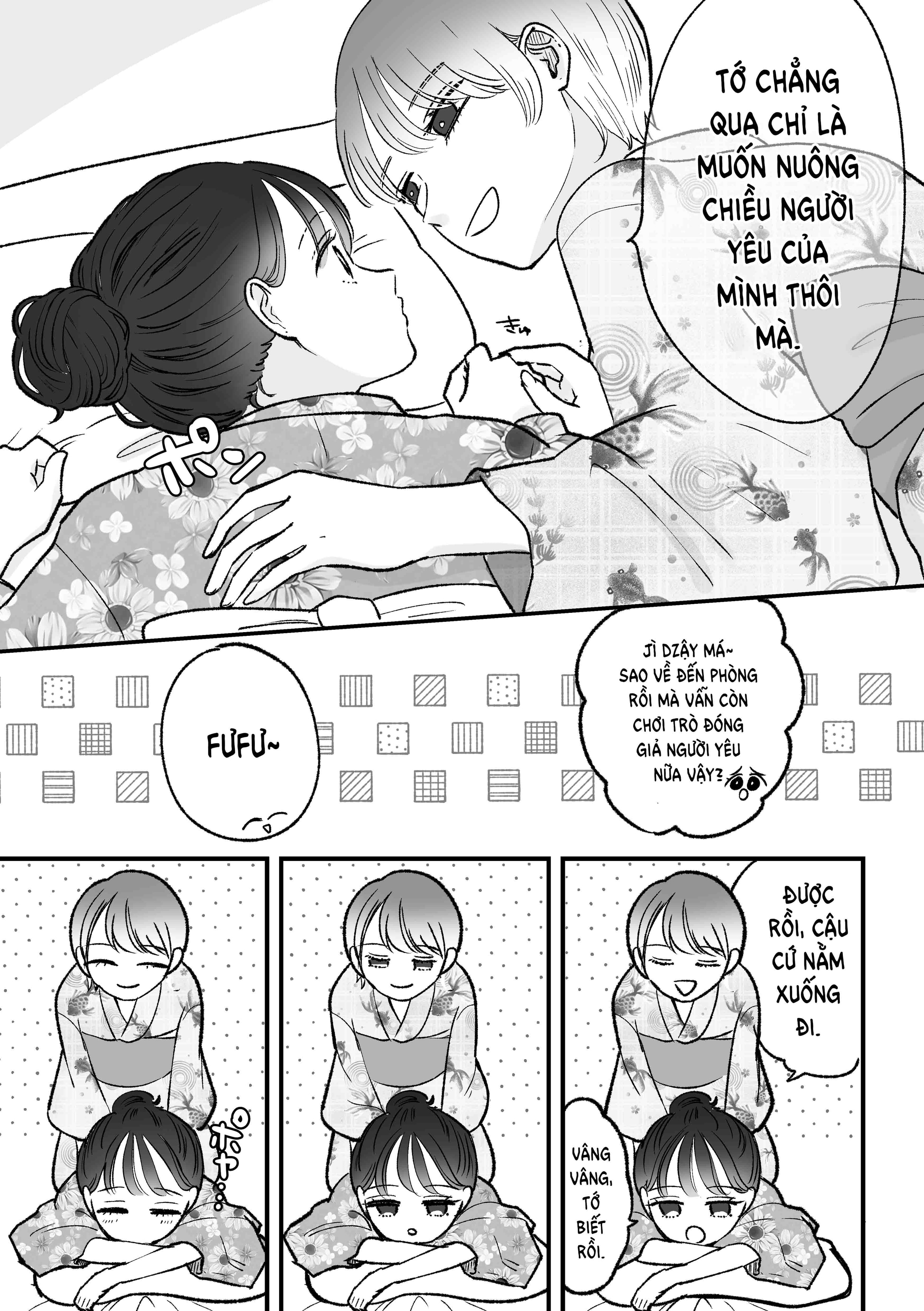 HentaiVN.net - Ảnh 9 - Kế hoạch đi du lịch suối nước nóng đến sáng...♡ Phá hủy tình bạn bằng tình dục bách hợp - Chap 1