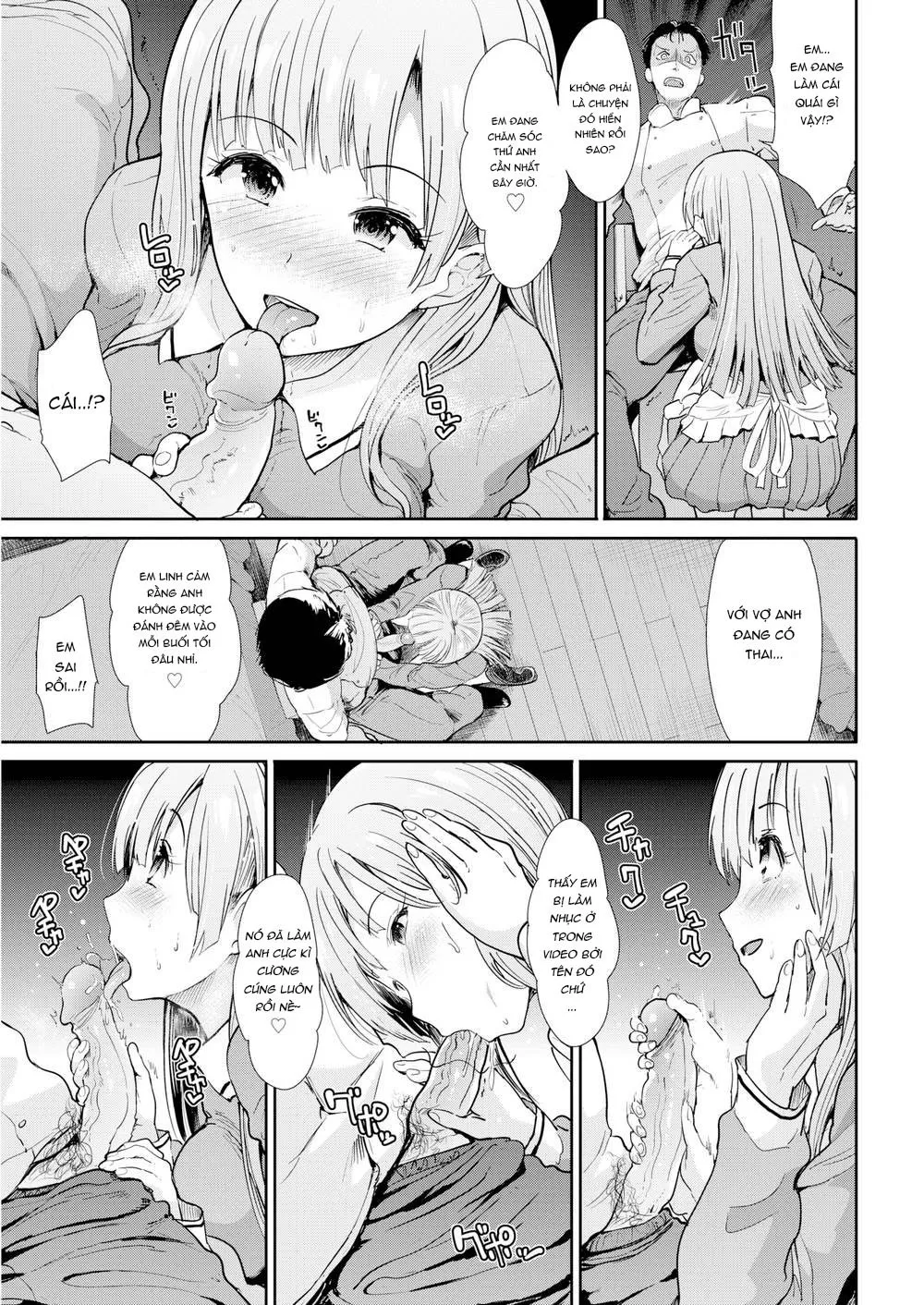 HentaiVN.net - Ảnh 6 - Snatching a Bite - Chap 1