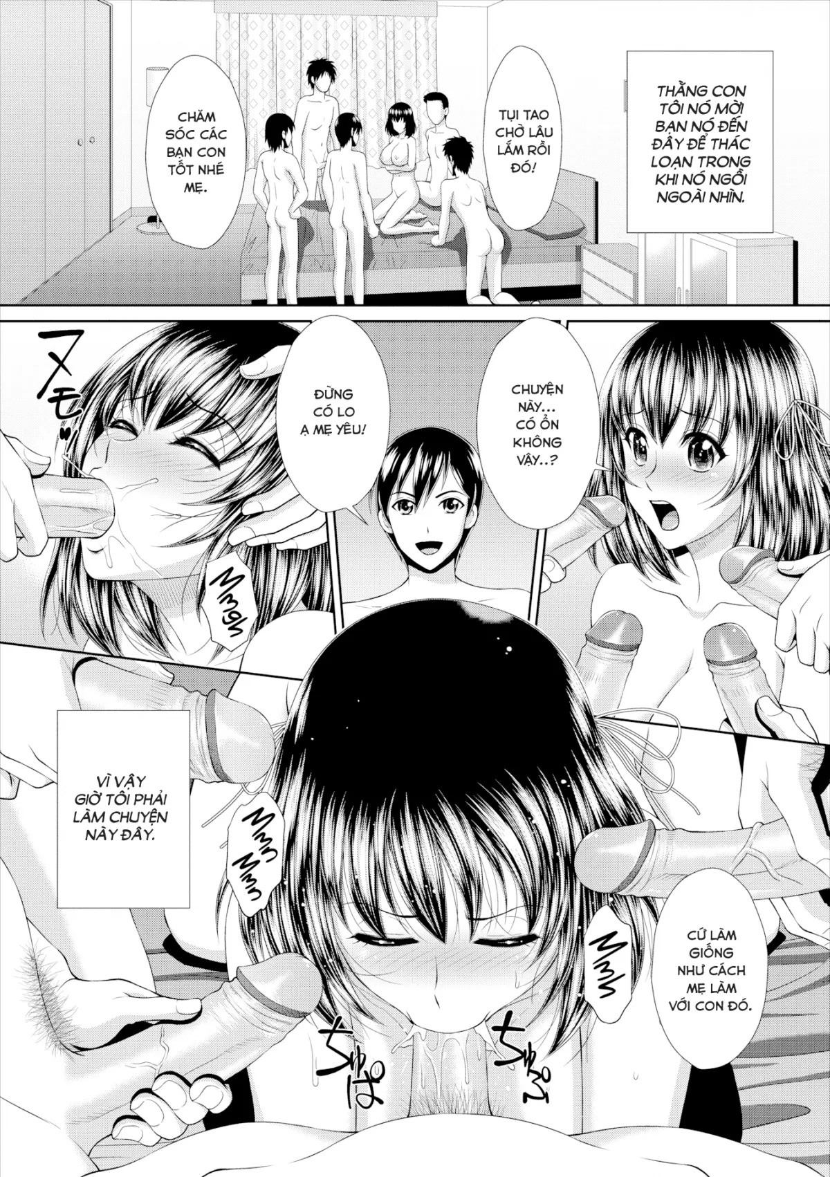 HentaiVN.net - Ảnh 13 - Người mẹ lắm nỗi u sầu [A New Mother's Melancholy] - Chap 1