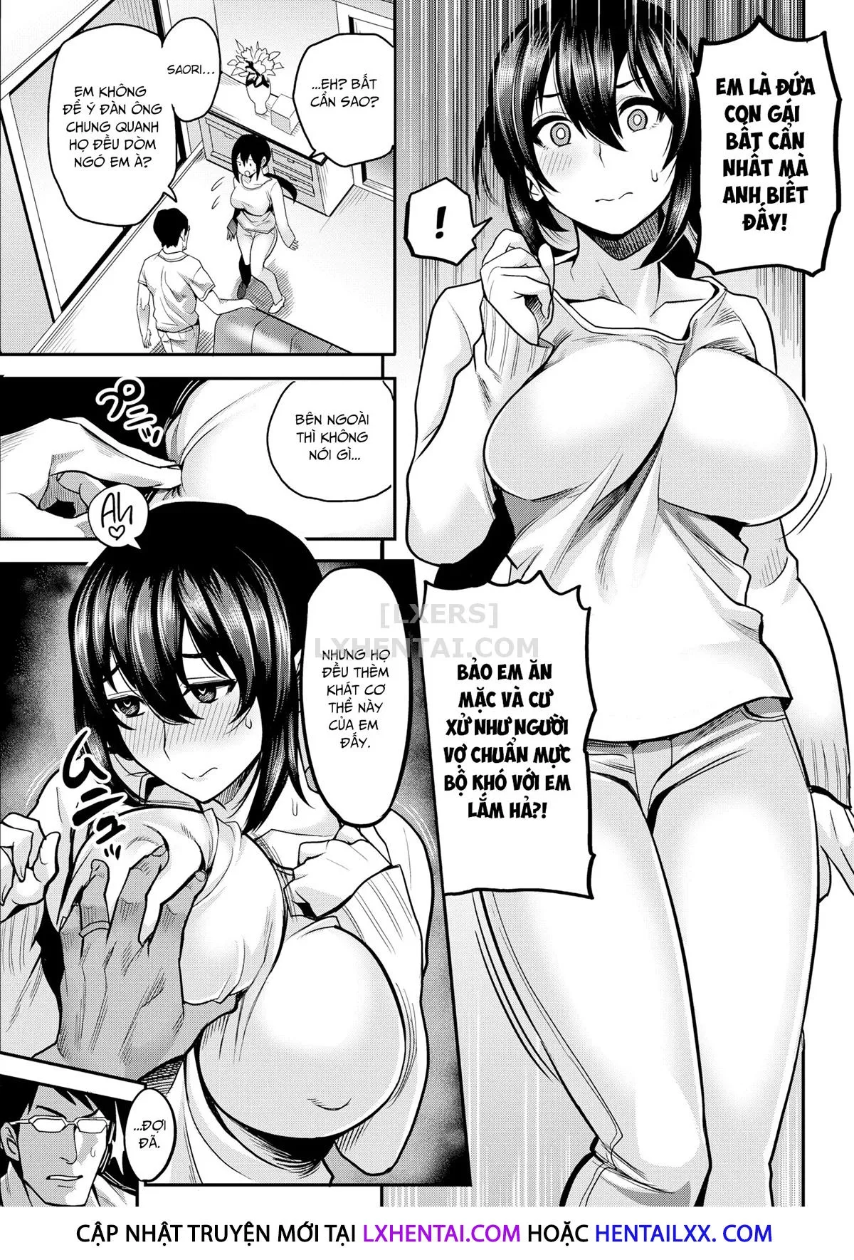 HentaiVN.net - Ảnh 7 - A Married Woman's Dignity [Comic Shitsurakuten 2018-08] - Chap 1