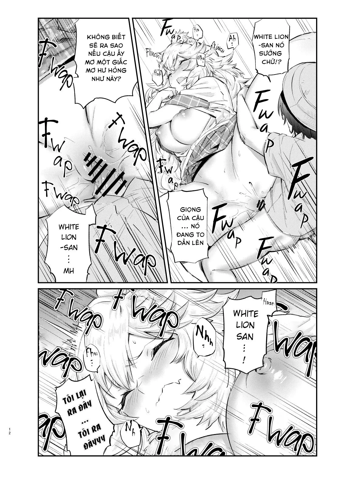 HentaiVN.net - Ảnh 10 - White Lion Ohirunechuu - Chap 1
