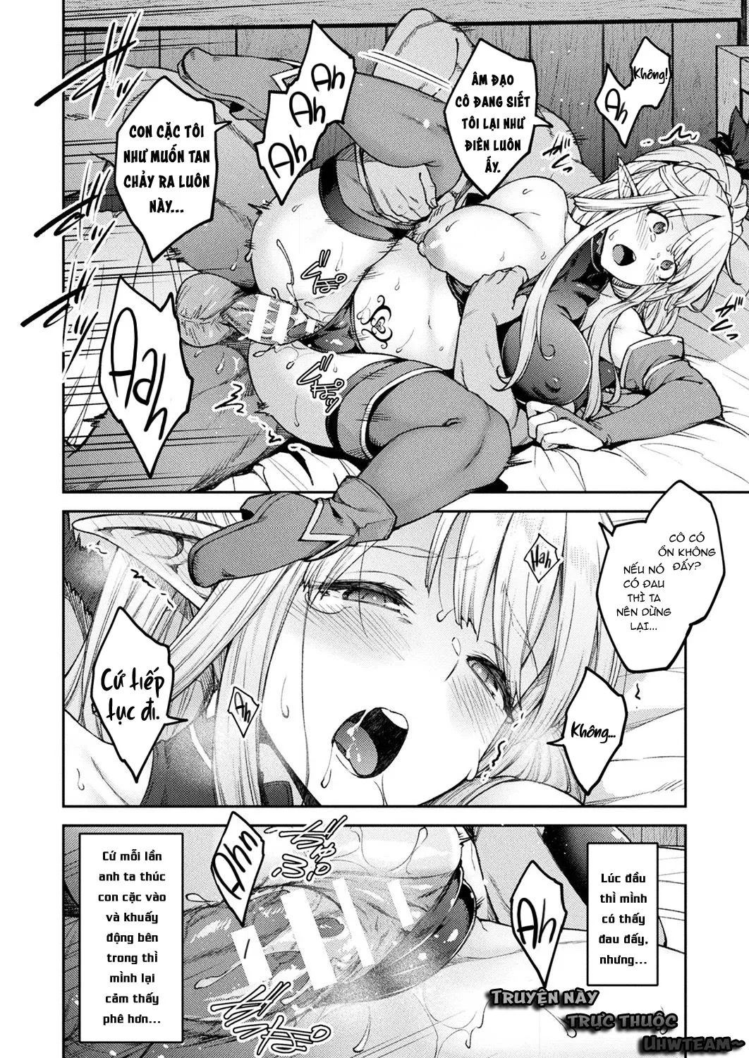 HentaiVN.net - Ảnh 13 - Himono Elf, Kozukuri o Suru - Chap 1