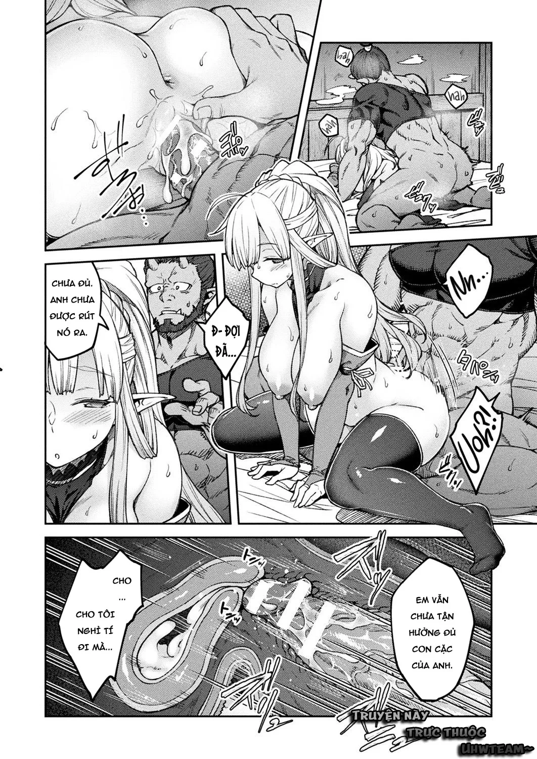 HentaiVN.net - Ảnh 19 - Himono Elf, Kozukuri o Suru - Chap 1