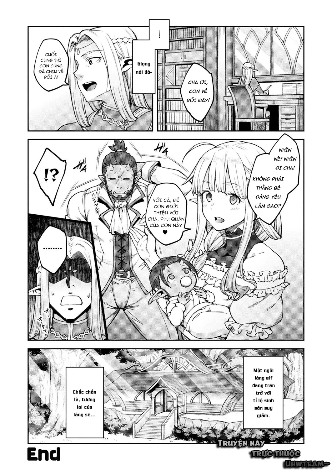 HentaiVN.net - Ảnh 23 - Himono Elf, Kozukuri o Suru - Chap 1