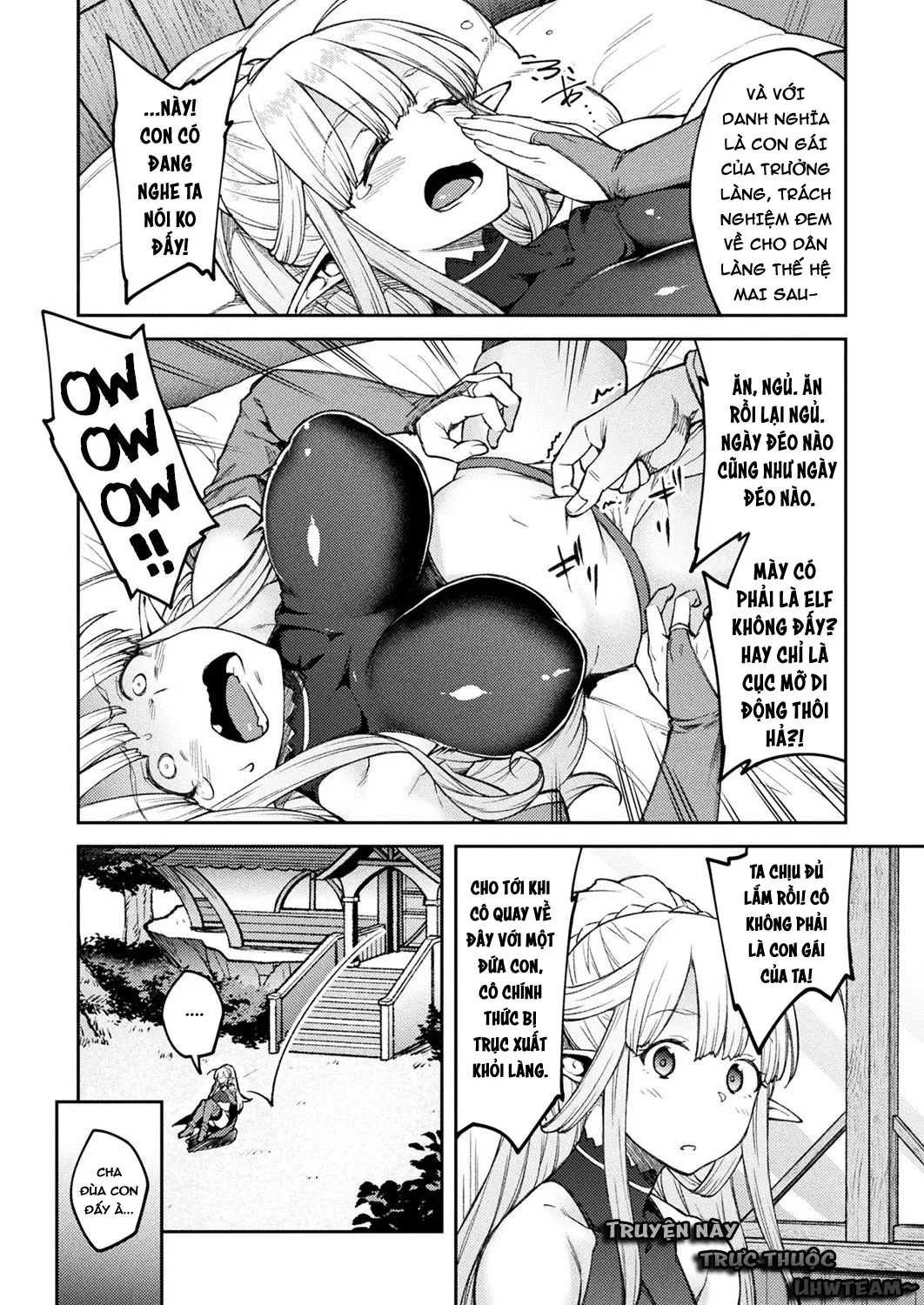 HentaiVN.net - Ảnh 3 - Himono Elf, Kozukuri o Suru - Chap 1