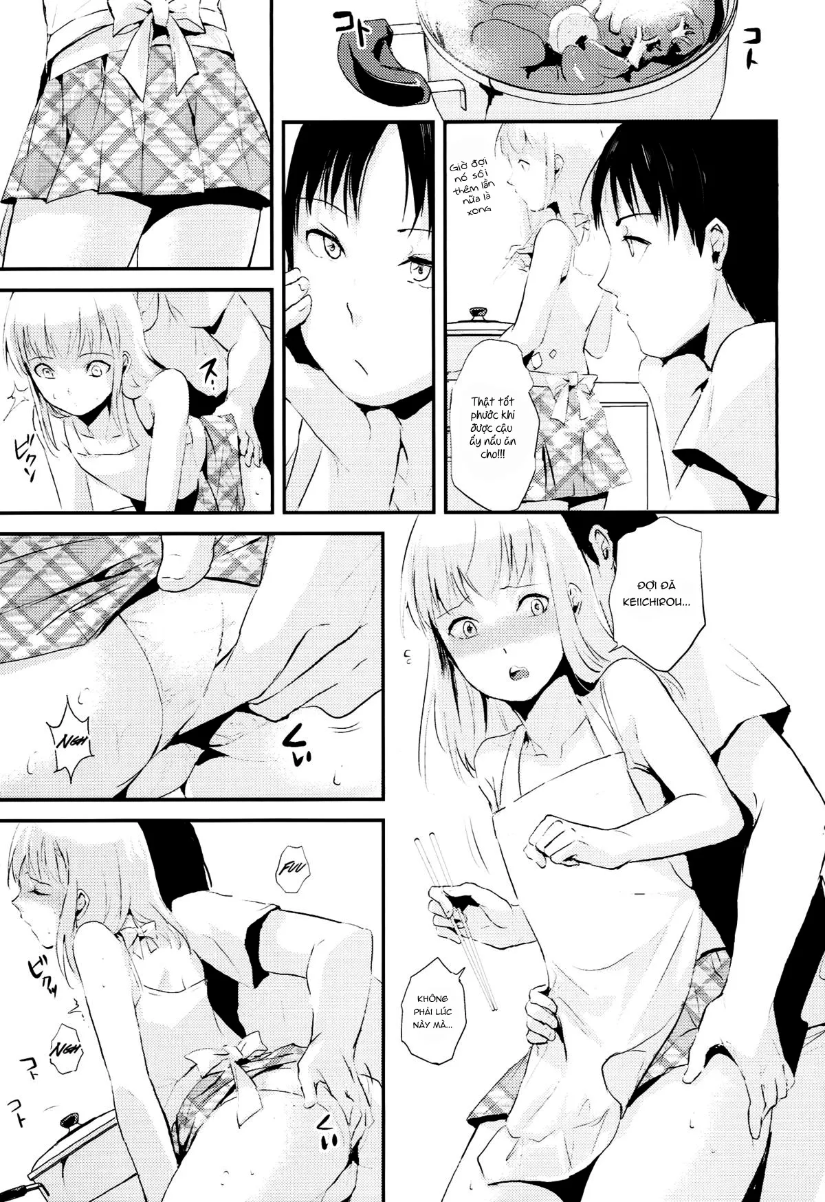 HentaiVN.net - Ảnh 19 - Natsu no Takenawa [Kì nghỉ hè cuối cùng] - Chap 1