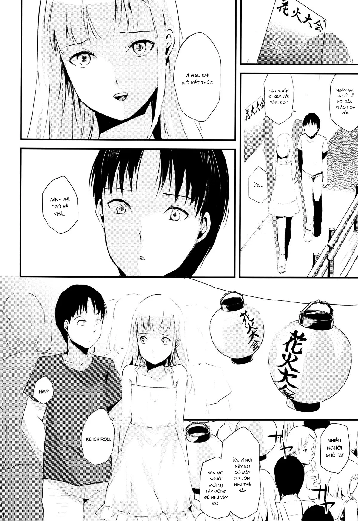 HentaiVN.net - Ảnh 26 - Natsu no Takenawa [Kì nghỉ hè cuối cùng] - Chap 1