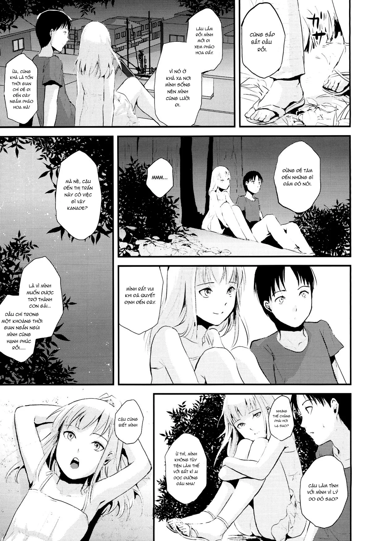 HentaiVN.net - Ảnh 29 - Natsu no Takenawa [Kì nghỉ hè cuối cùng] - Chap 1