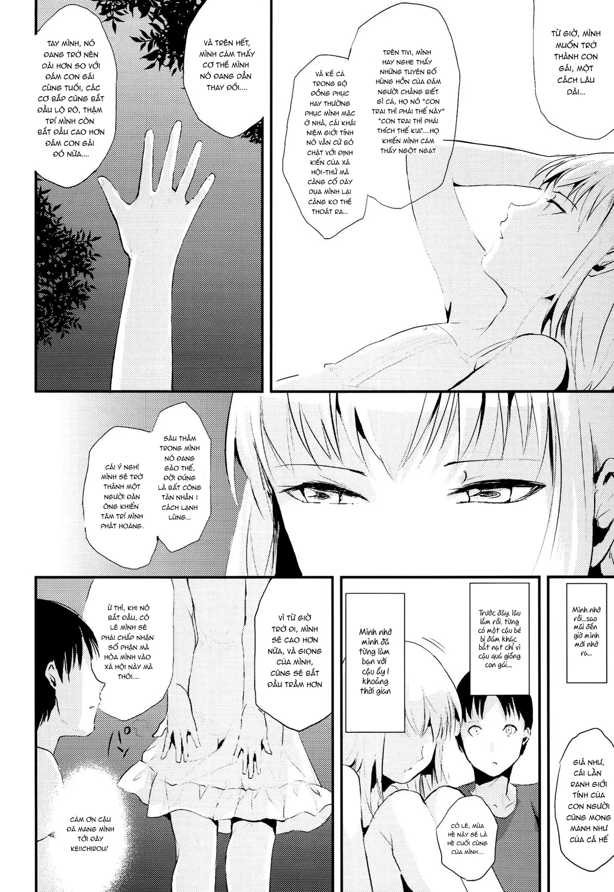 HentaiVN.net - Ảnh 30 - Natsu no Takenawa [Kì nghỉ hè cuối cùng] - Chap 1