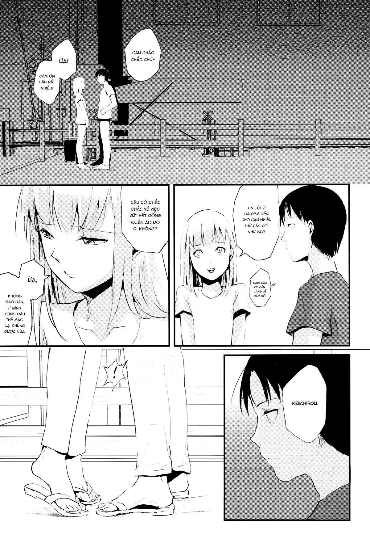 HentaiVN.net - Ảnh 35 - Natsu no Takenawa [Kì nghỉ hè cuối cùng] - Chap 1