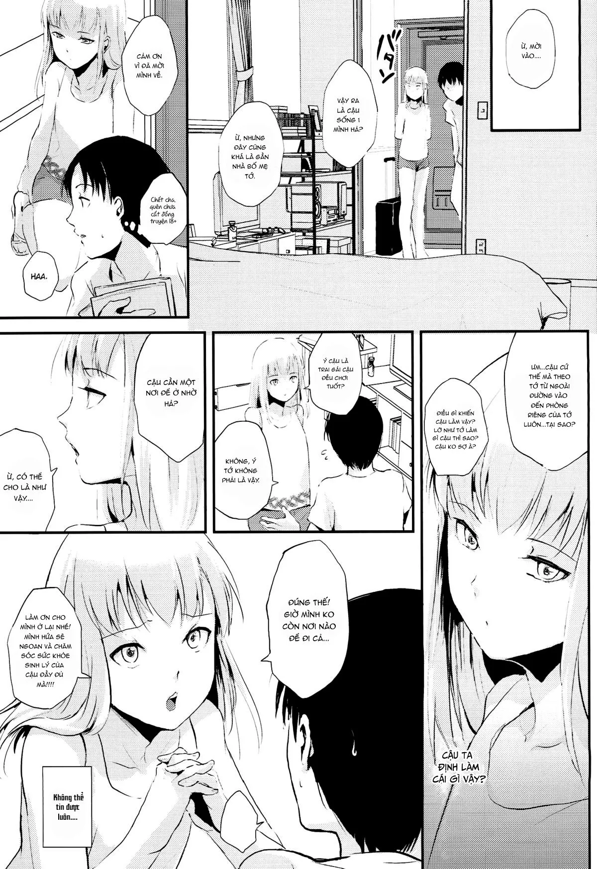HentaiVN.net - Ảnh 7 - Natsu no Takenawa [Kì nghỉ hè cuối cùng] - Chap 1
