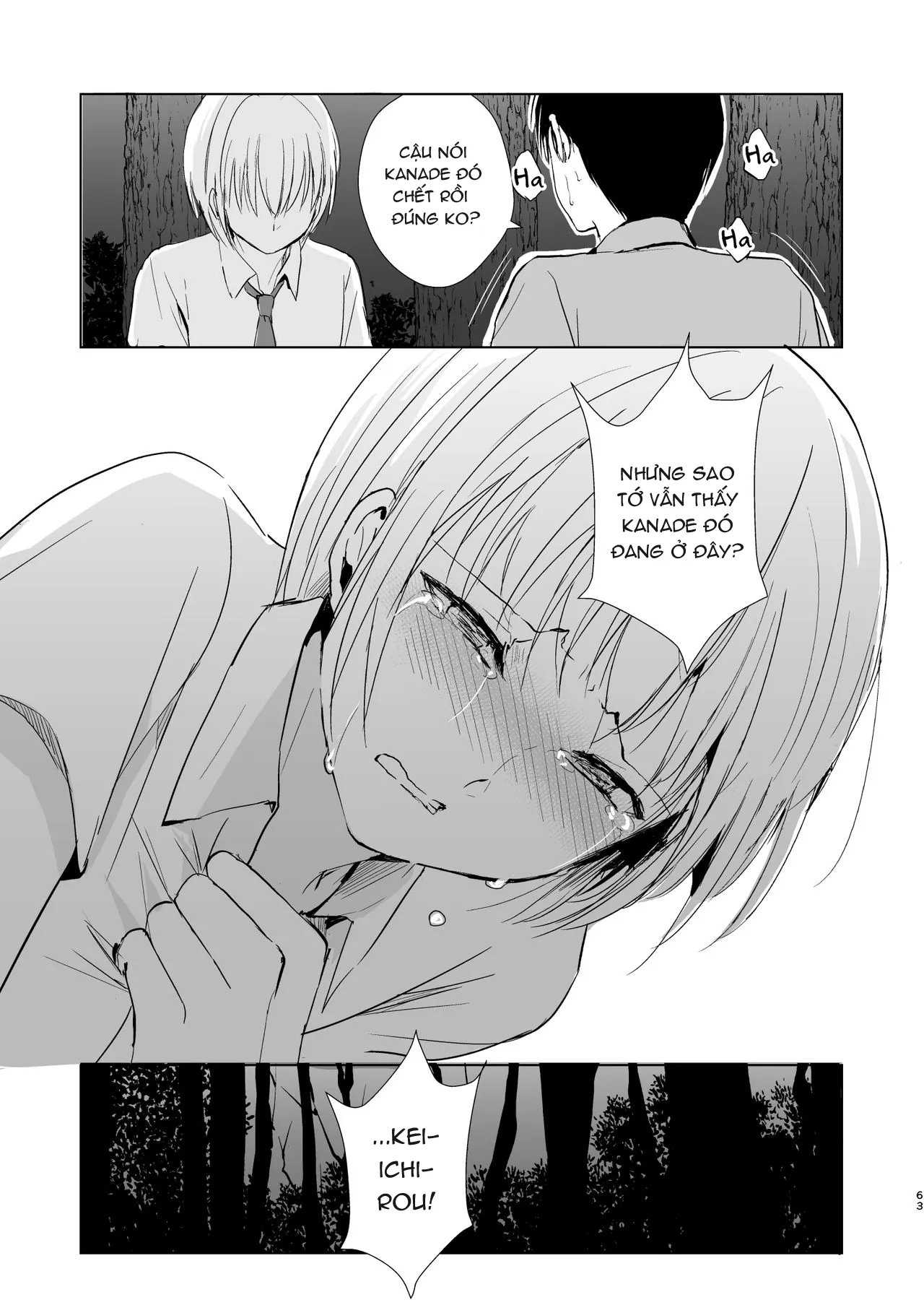 HentaiVN.net - Ảnh 15 - Natsu no Takenawa [Kì nghỉ hè cuối cùng] - Chap 2