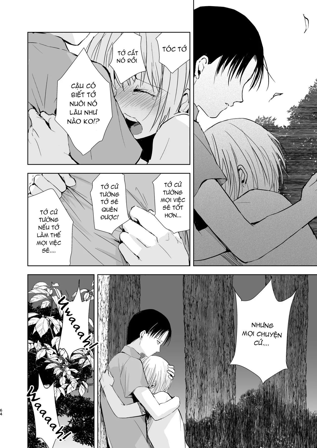 HentaiVN.net - Ảnh 16 - Natsu no Takenawa [Kì nghỉ hè cuối cùng] - Chap 2