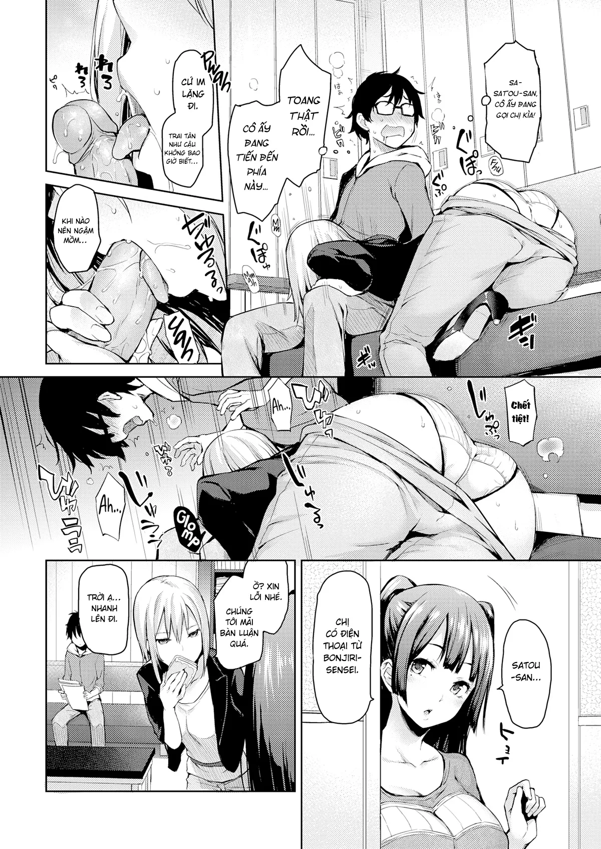 HentaiVN.net - Ảnh 9 - Biên Tập Viên La Sát Satou-san [Rakshasi Editor Satou-san] - Chap 1