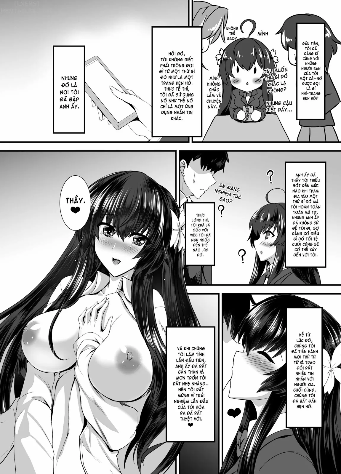 HentaiVN.net - Ảnh 10 - Prostitution: School Girl - Chap 1
