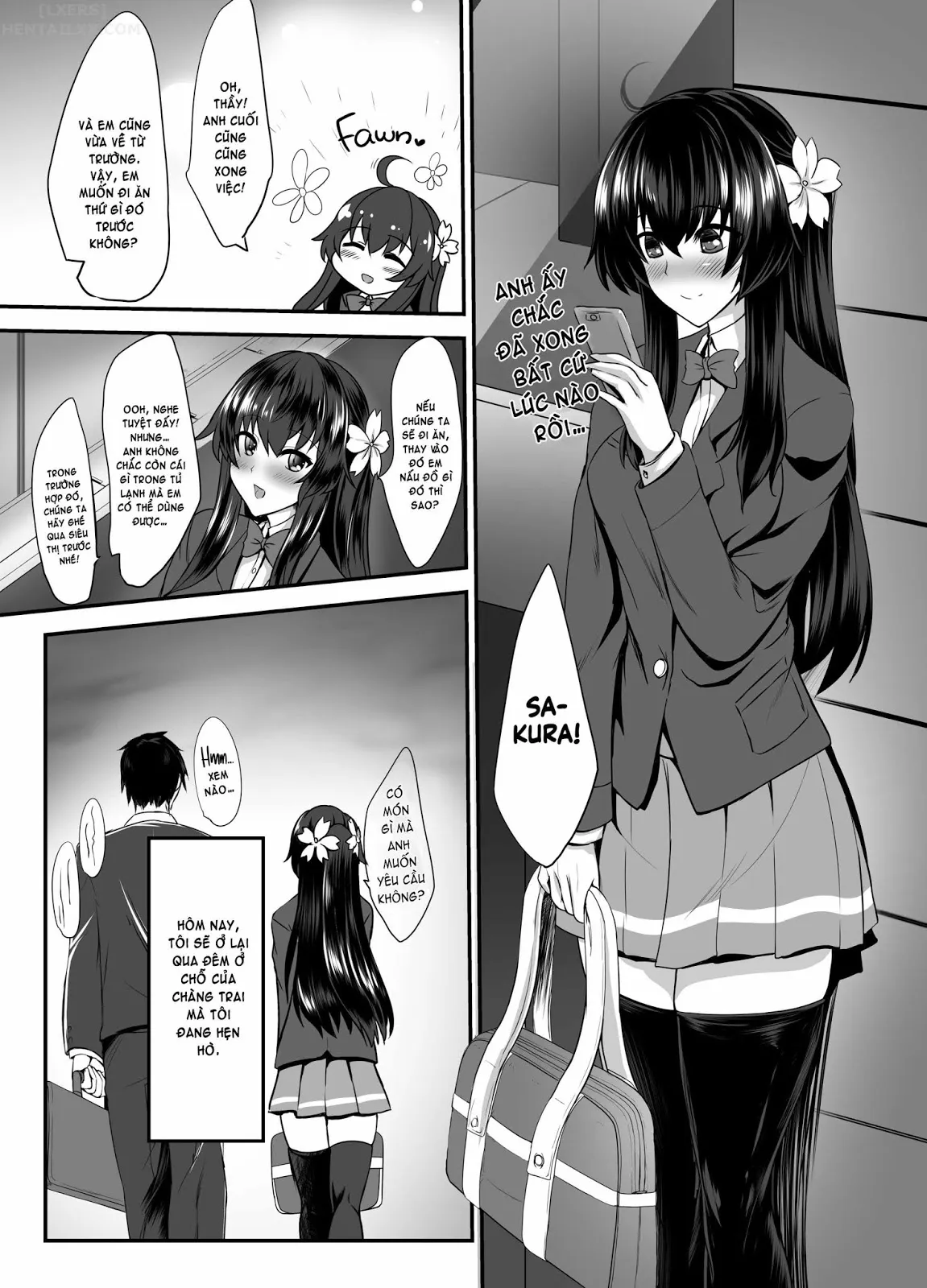 HentaiVN.net - Ảnh 9 - Prostitution: School Girl - Chap 1