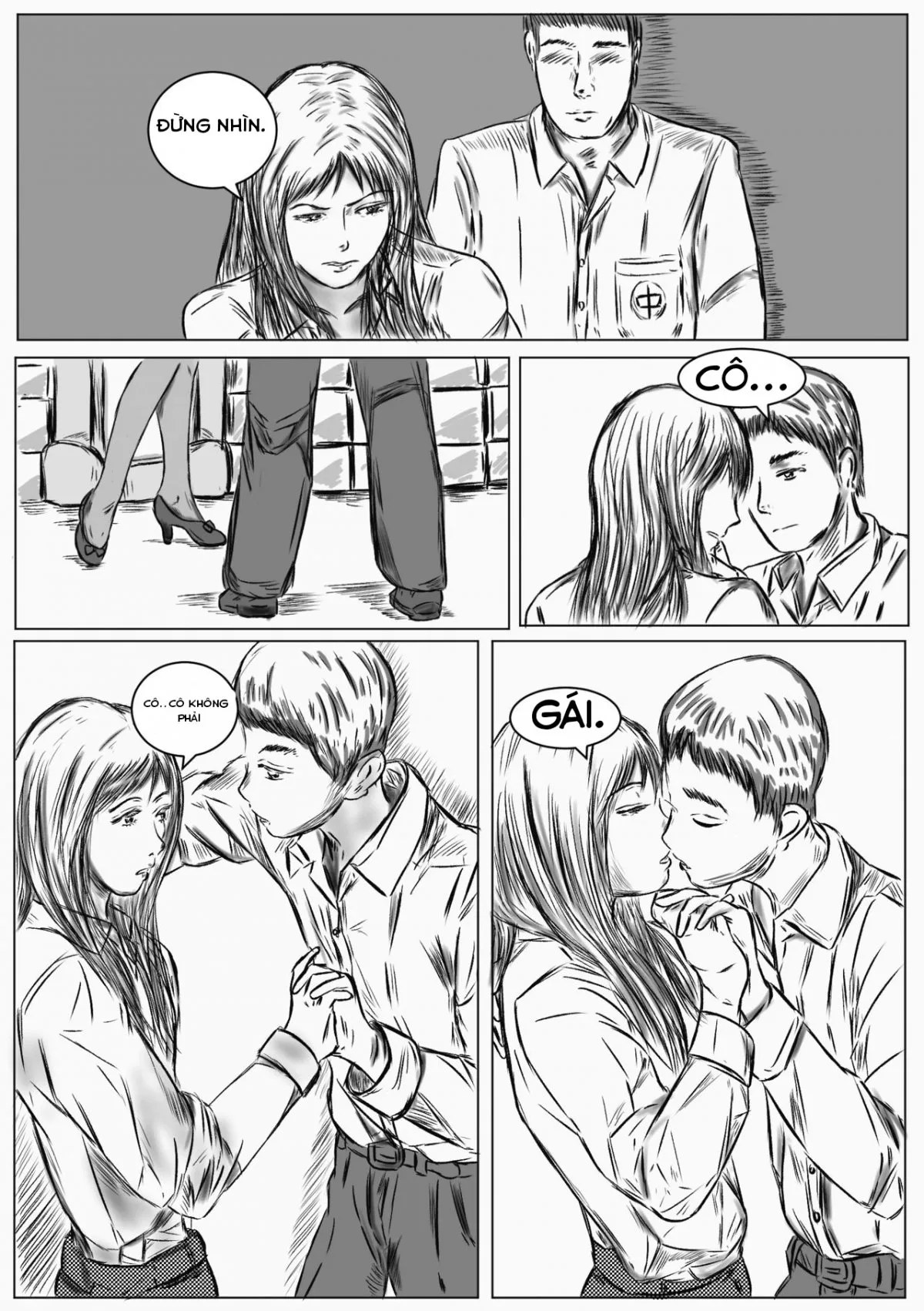 HentaiVN.net - Ảnh 13 - Cô giáo là của riêng tôi [C. Teacher Is My OWN SLAVE!] - Chap 1