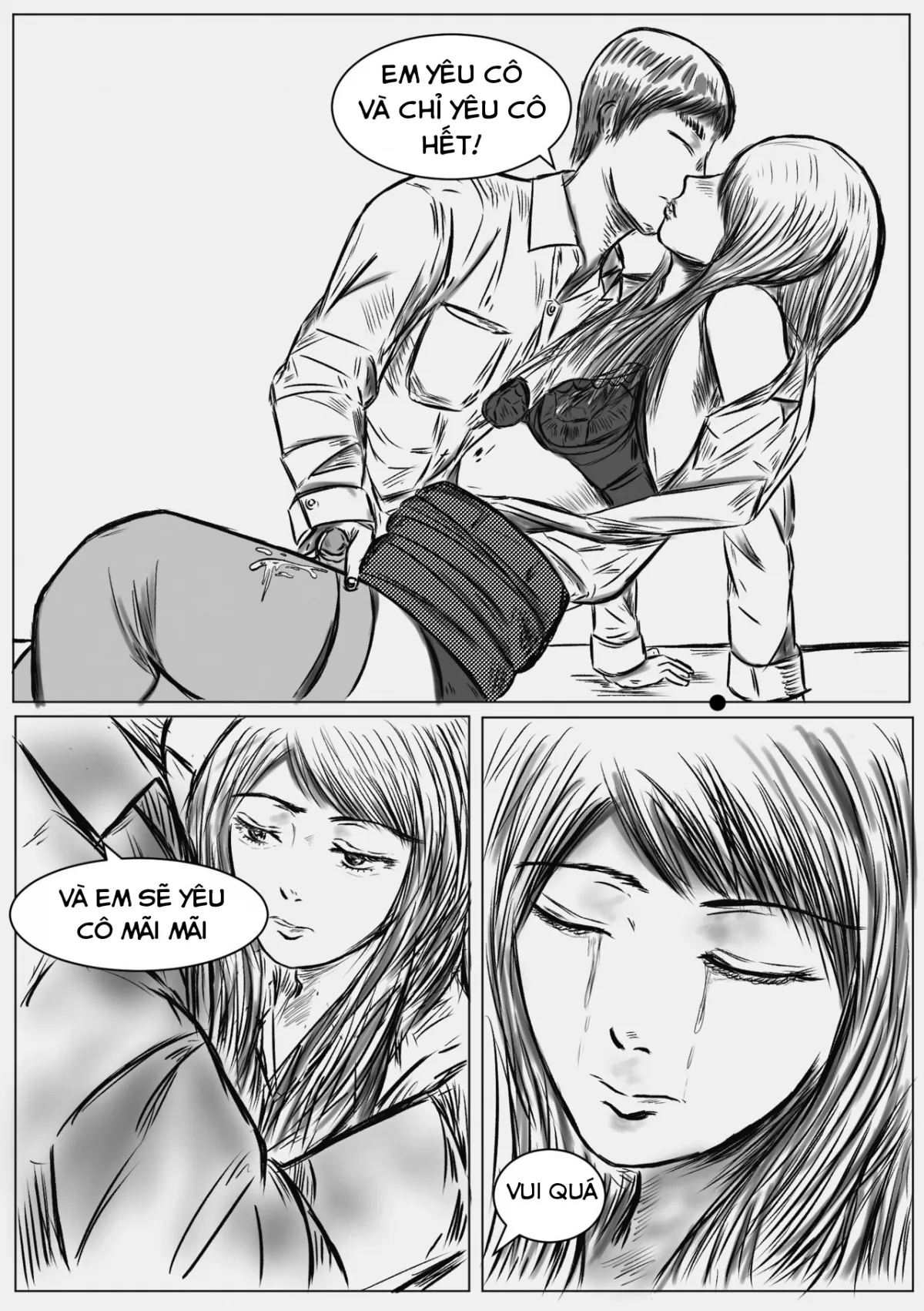 HentaiVN.net - Ảnh 24 - Cô giáo là của riêng tôi [C. Teacher Is My OWN SLAVE!] - Chap 1