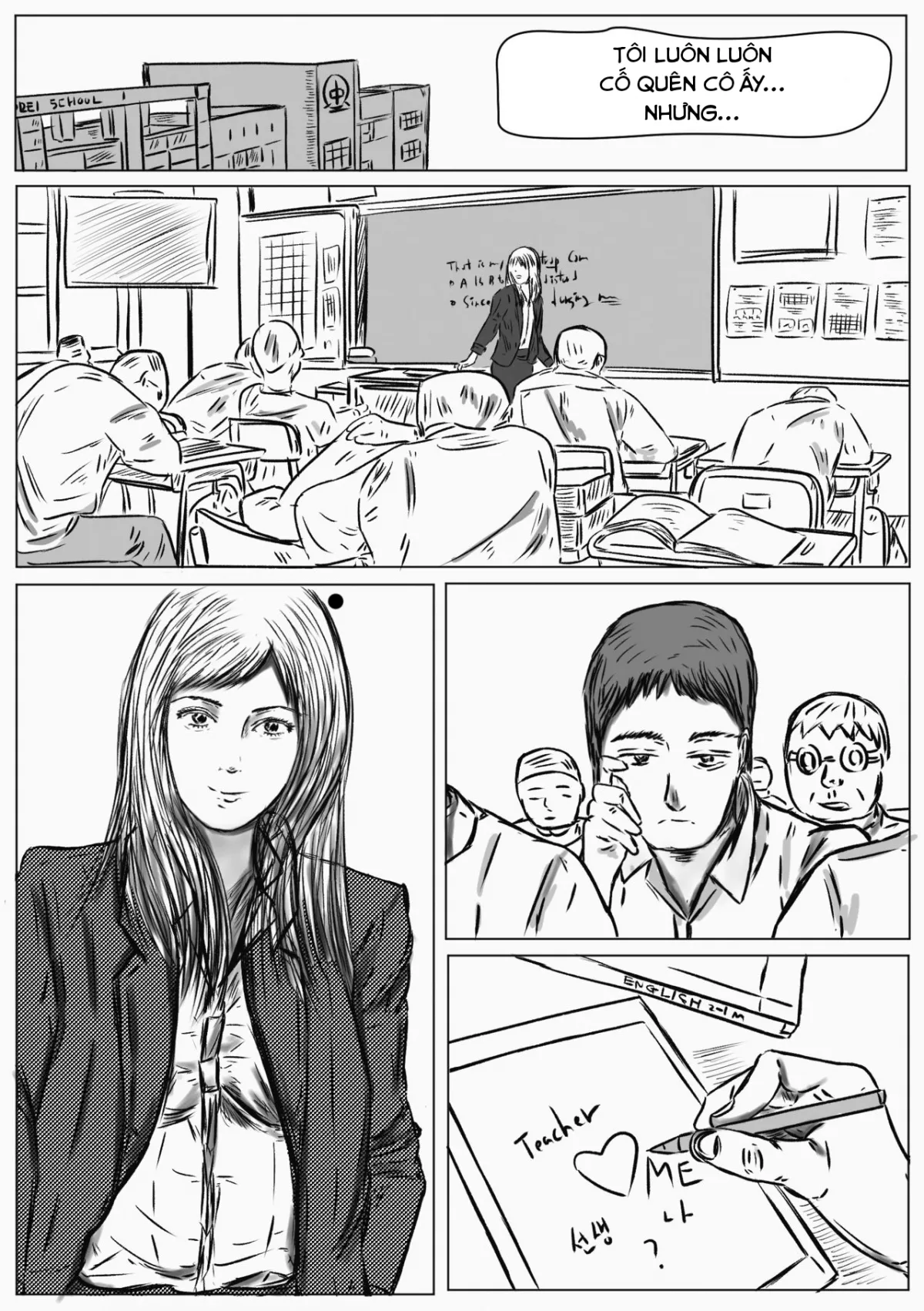 HentaiVN.net - Ảnh 3 - Cô giáo là của riêng tôi [C. Teacher Is My OWN SLAVE!] - Chap 1