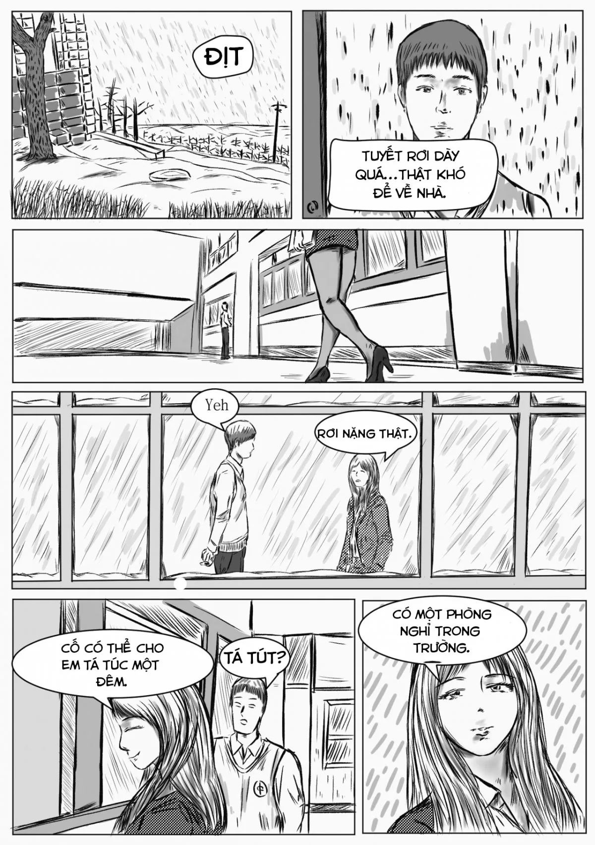 HentaiVN.net - Ảnh 4 - Cô giáo là của riêng tôi [C. Teacher Is My OWN SLAVE!] - Chap 1