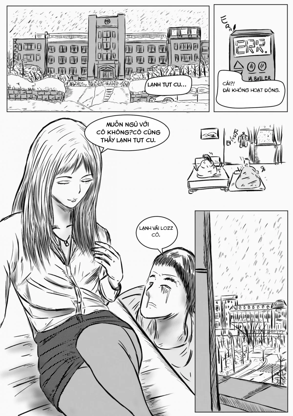 HentaiVN.net - Ảnh 6 - Cô giáo là của riêng tôi [C. Teacher Is My OWN SLAVE!] - Chap 1