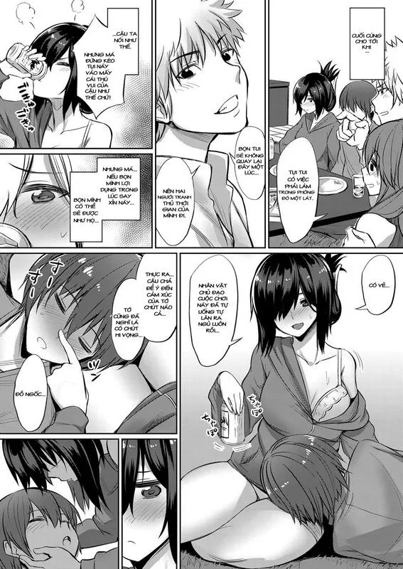 HentaiVN.net - Ảnh 4 - Horoyoi 3P Sex Lesson - Chap 1