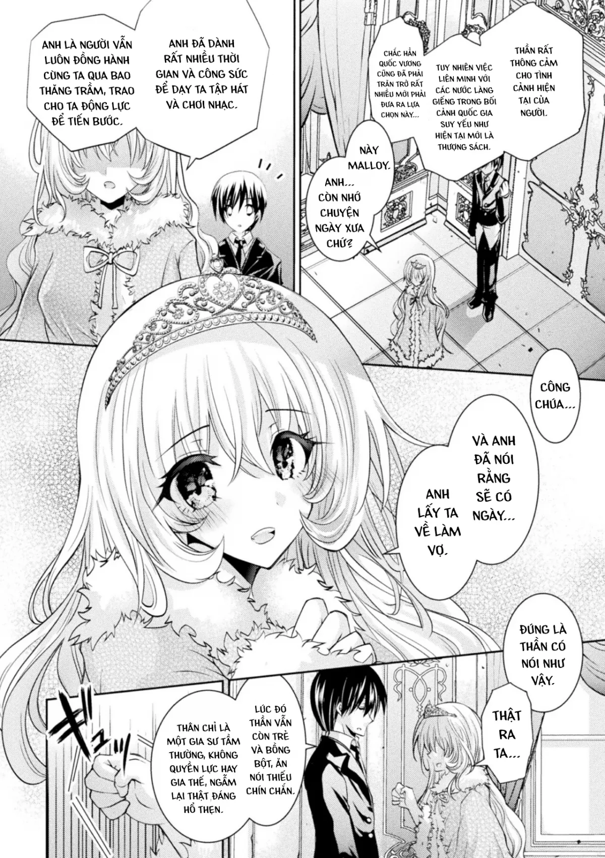 HentaiVN.net - Ảnh 4 - Sự Hoang Tưởng Của Công Chúa [Princess Paranoia, 公主是个偏执狂] - Chap 1