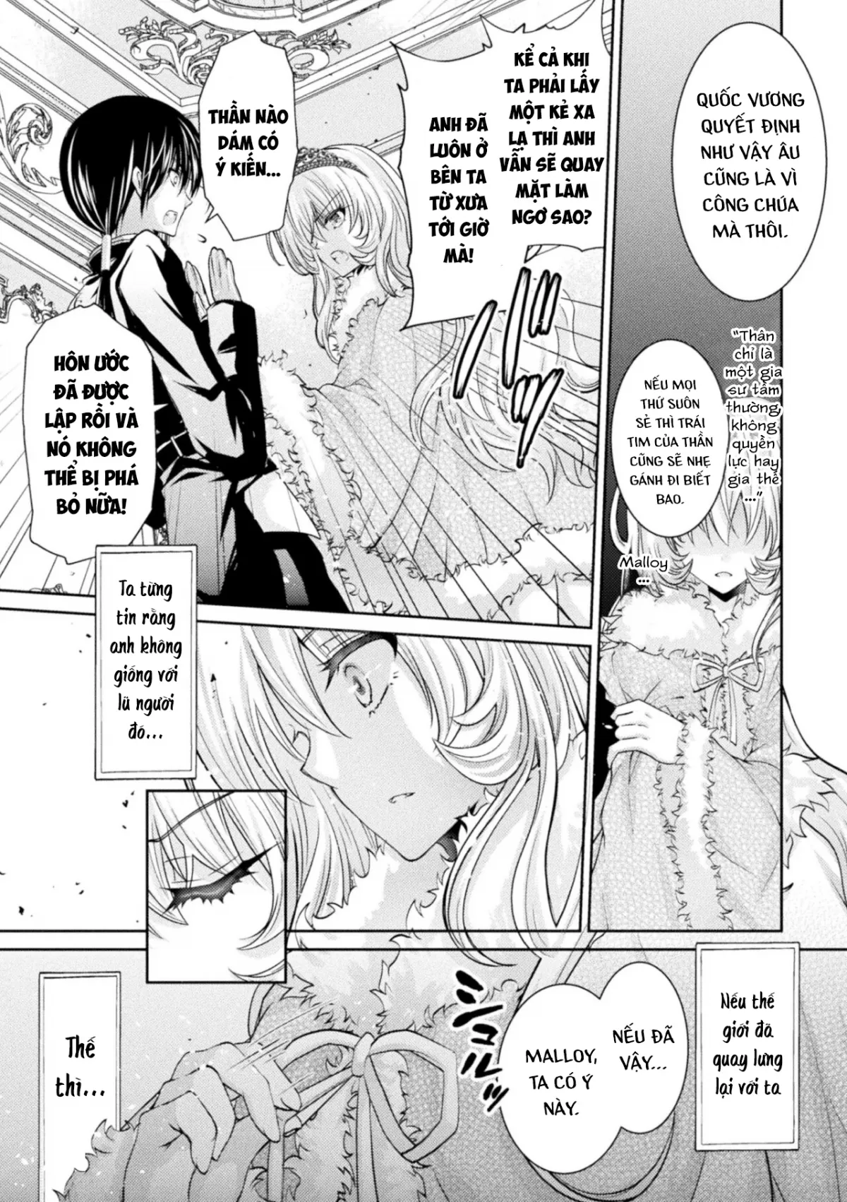 HentaiVN.net - Ảnh 5 - Sự Hoang Tưởng Của Công Chúa [Princess Paranoia, 公主是个偏执狂] - Chap 1