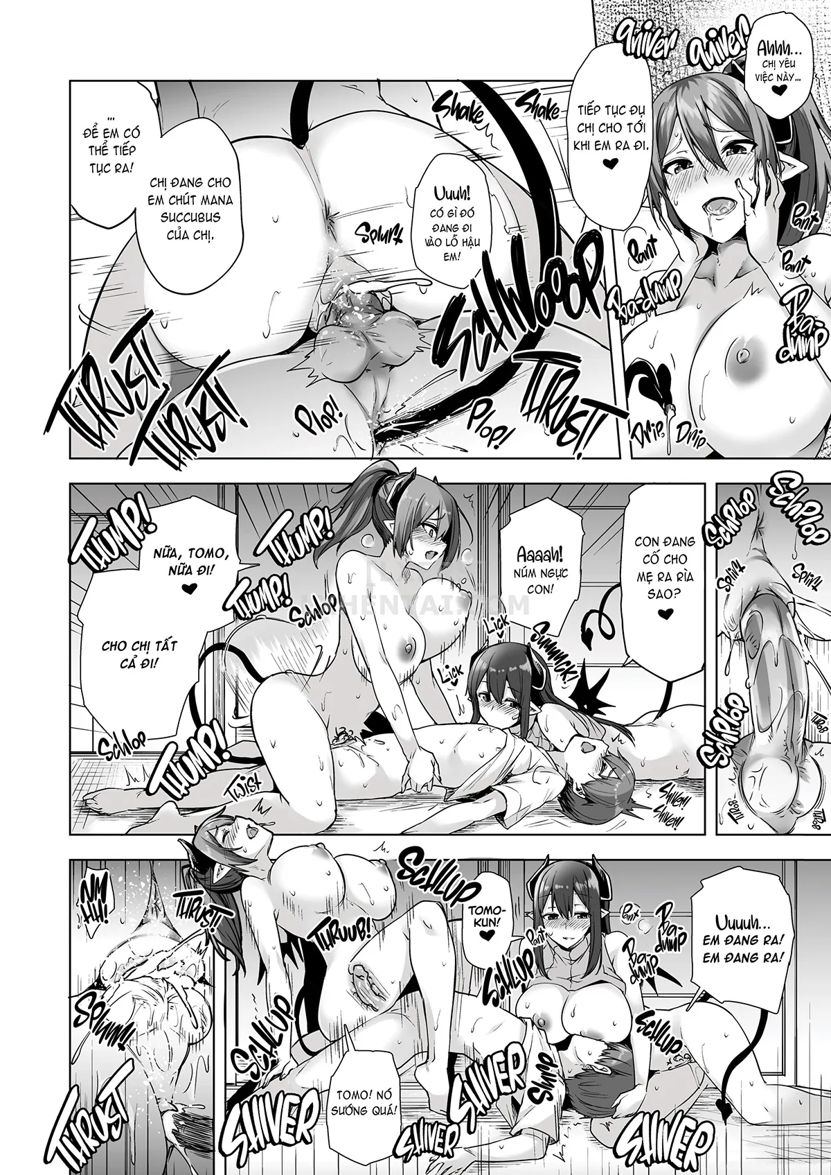HentaiVN.net - Ảnh 22 - Succubus Situation - Chap 1