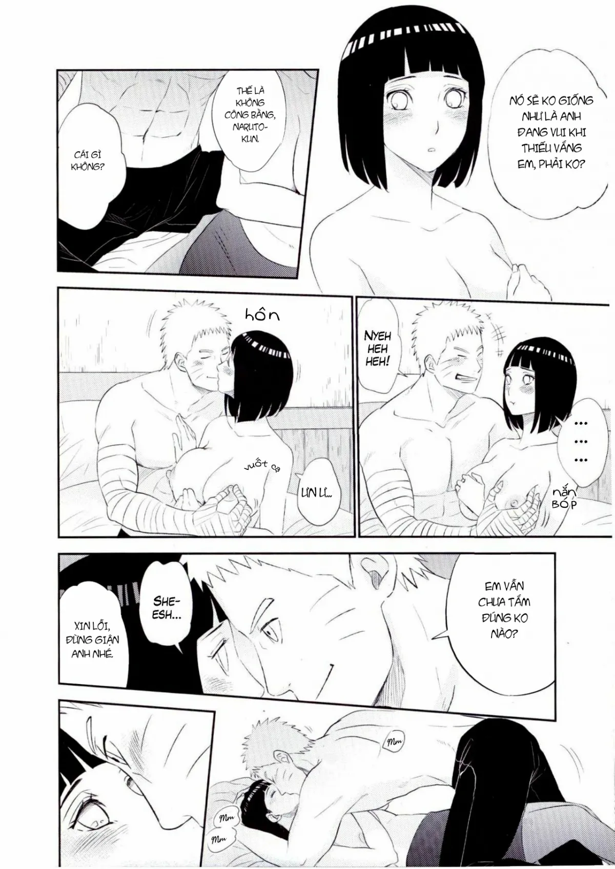 HentaiVN.net - Ảnh 13 - Đêm Ân Ái Phu Thê (Naruto) [Fuufu no Jikan | Husband and Wife Time (Naruto); 夫婦の時間 (NARUTO -ナルト-)] - Chap 1