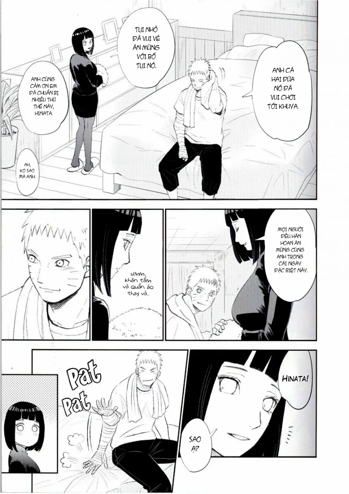 HentaiVN.net - Ảnh 8 - Đêm Ân Ái Phu Thê (Naruto) [Fuufu no Jikan | Husband and Wife Time (Naruto); 夫婦の時間 (NARUTO -ナルト-)] - Chap 1