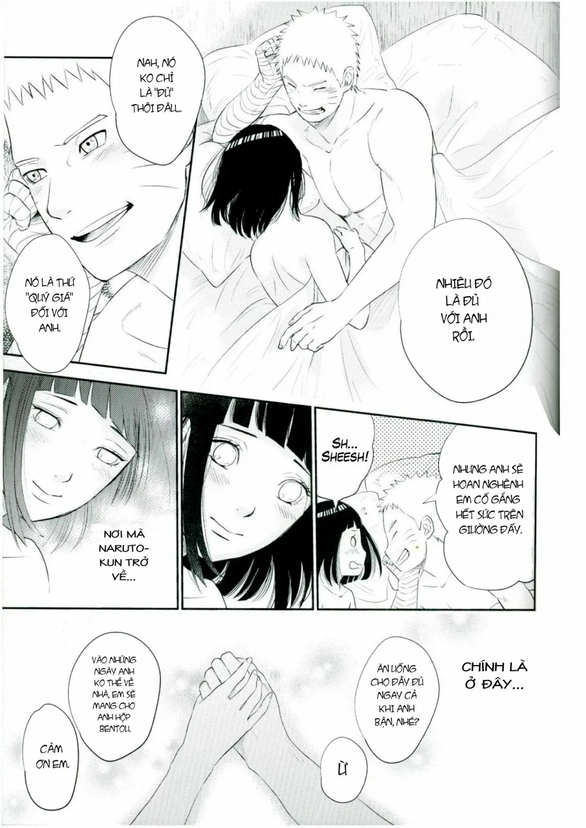 HentaiVN.net - Ảnh 10 - Đêm Ân Ái Phu Thê (Naruto) [Fuufu no Jikan | Husband and Wife Time (Naruto); 夫婦の時間 (NARUTO -ナルト-)] - Chap 2