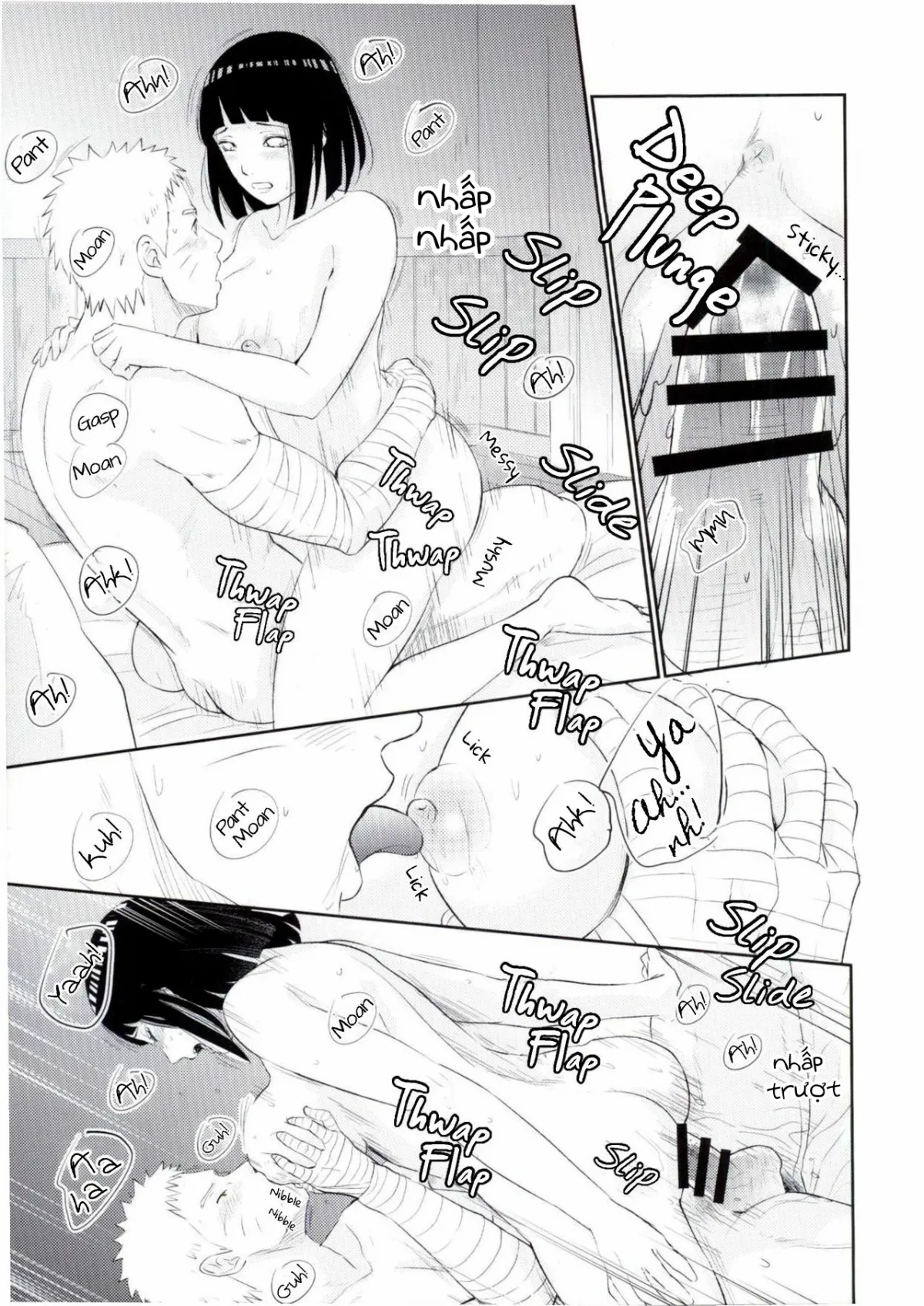 HentaiVN.net - Ảnh 12 - Đêm Ân Ái Phu Thê (Naruto) [Fuufu no Jikan | Husband and Wife Time (Naruto); 夫婦の時間 (NARUTO -ナルト-)] - Chap 2
