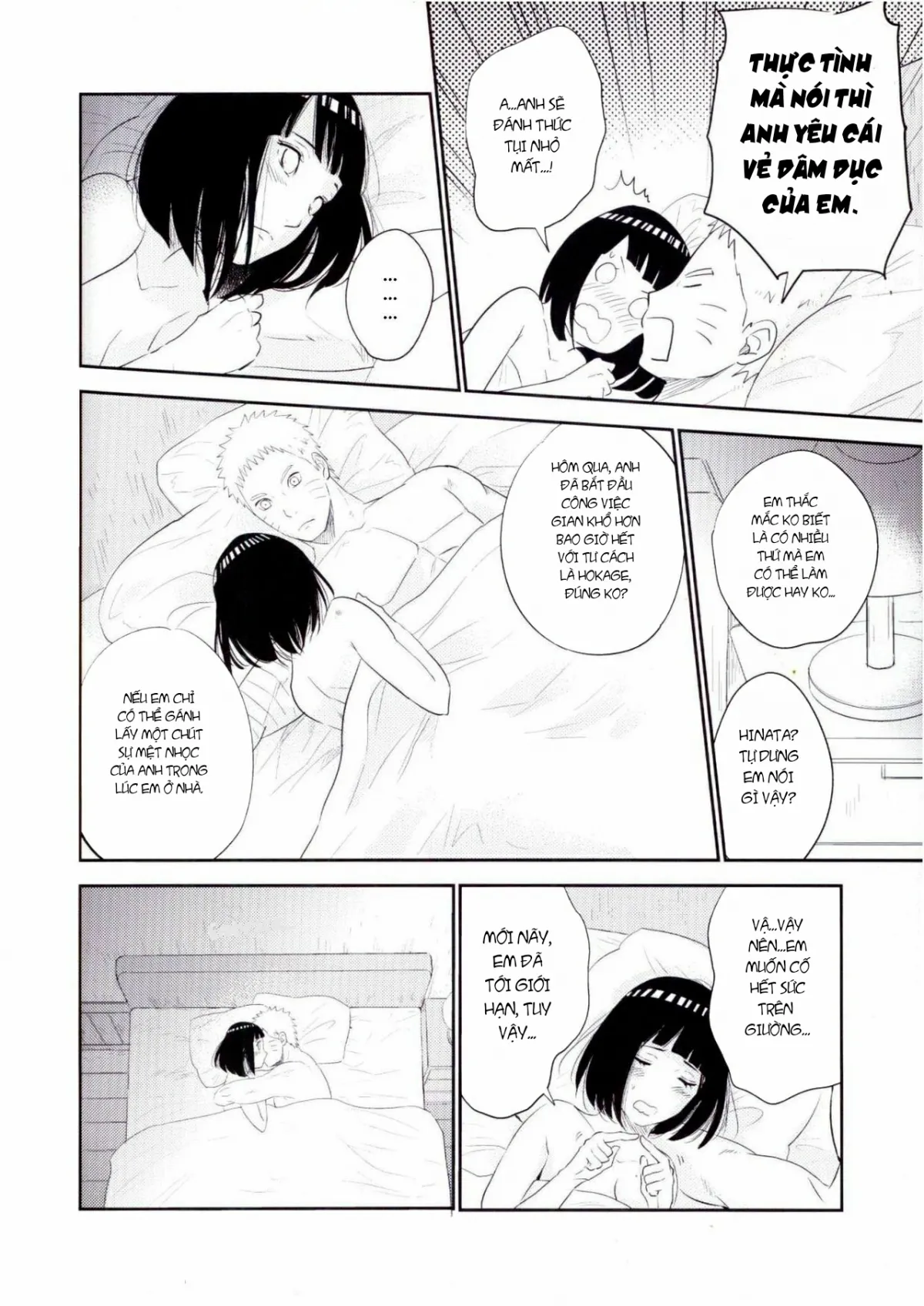 HentaiVN.net - Ảnh 7 - Đêm Ân Ái Phu Thê (Naruto) [Fuufu no Jikan | Husband and Wife Time (Naruto); 夫婦の時間 (NARUTO -ナルト-)] - Chap 2